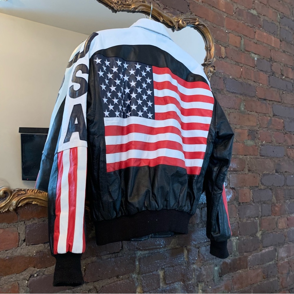 Michael Hoban Vintage USA leather jacket